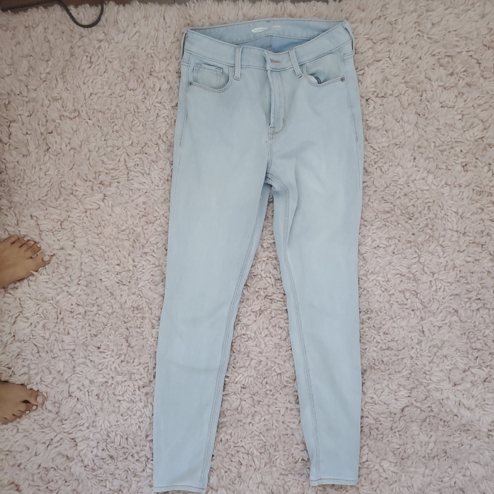 Old Navy Super Skinny High Rise 24/7 sculpt jeans